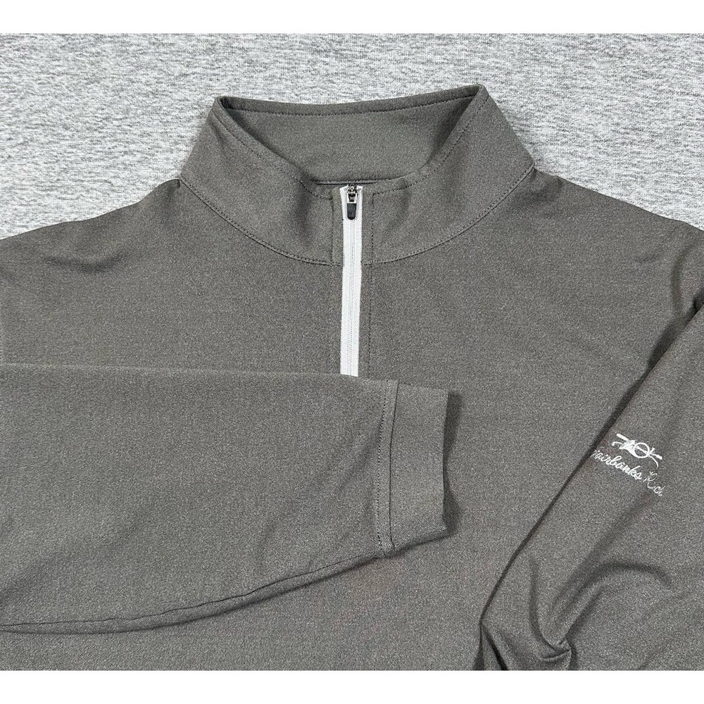 Peter Millar Pullover Mens Large Perth Crown Sport 1/4 Zip Performance Golf